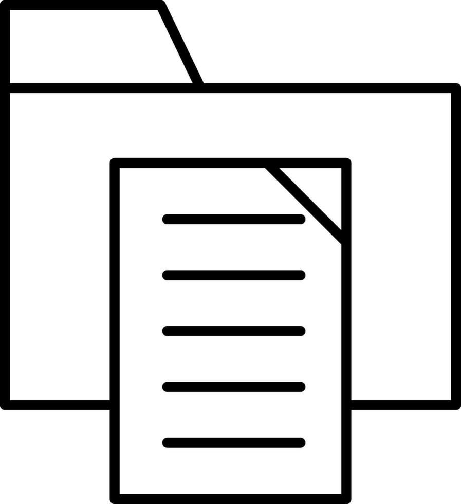 Copy Free Line Icon vector