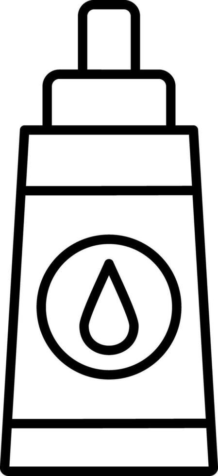 Lubricant Line Icon vector