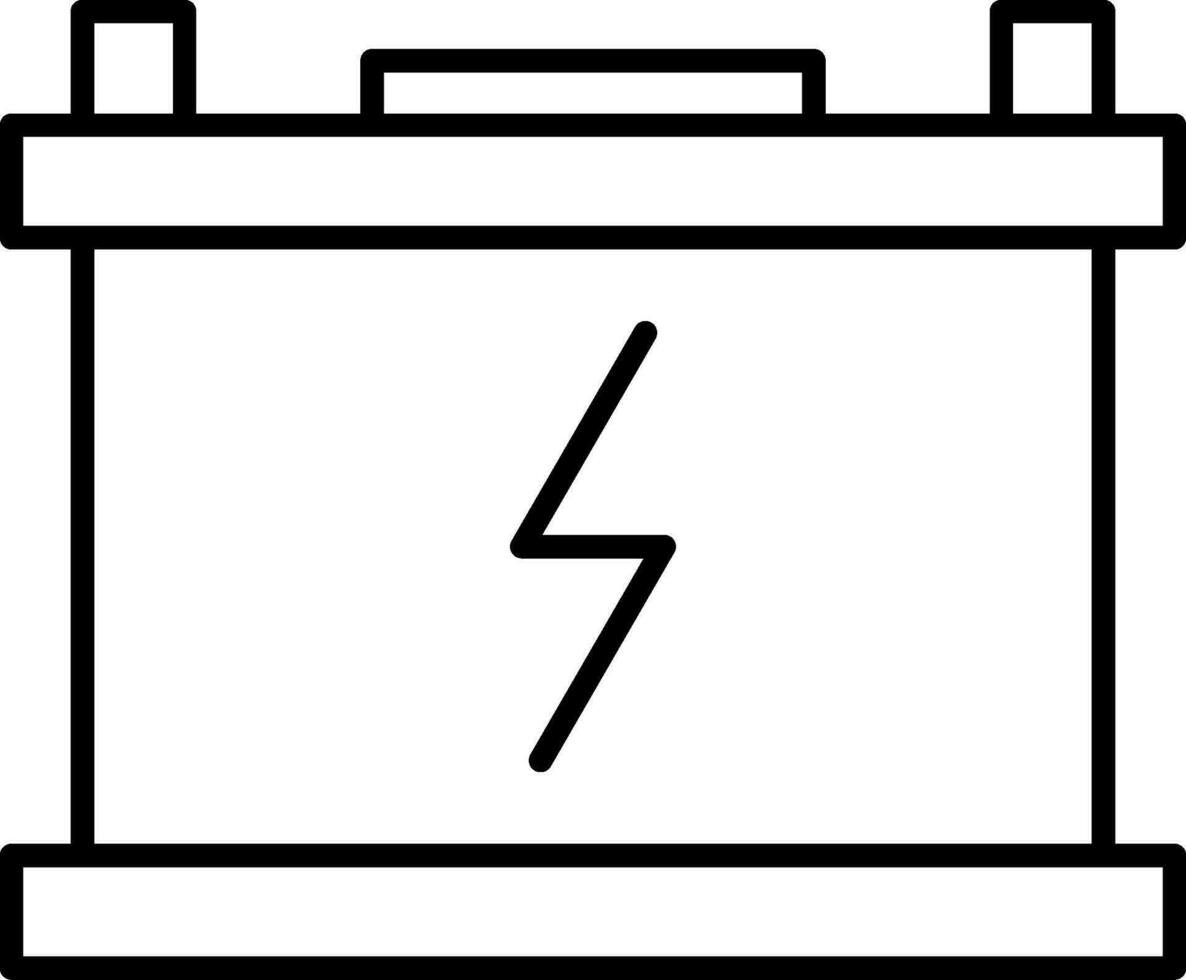 Power Line Icon vector