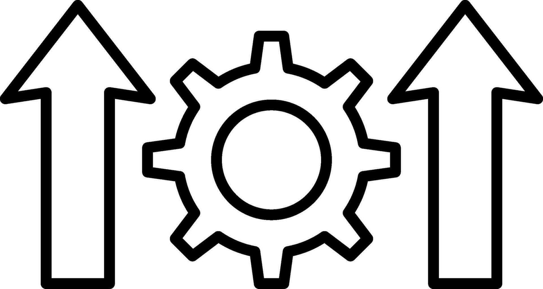 Automation Line Icon vector