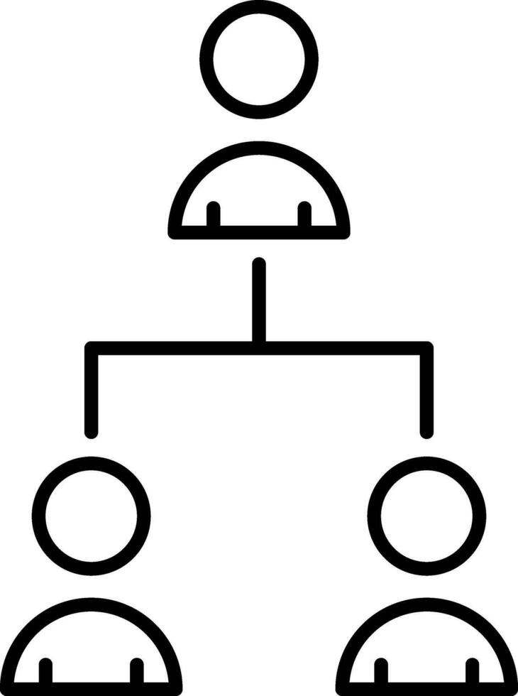 Hrm Line Icon vector