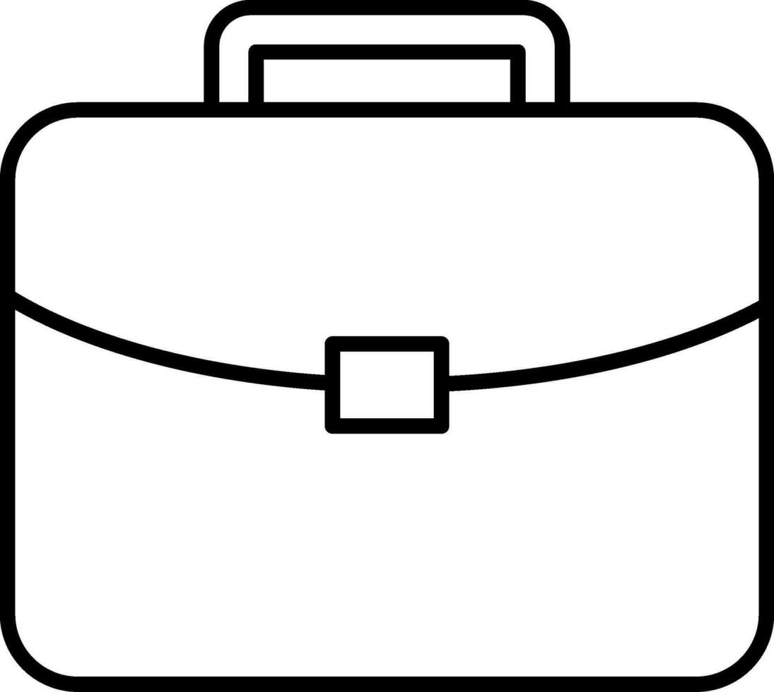 Brief Line Icon vector