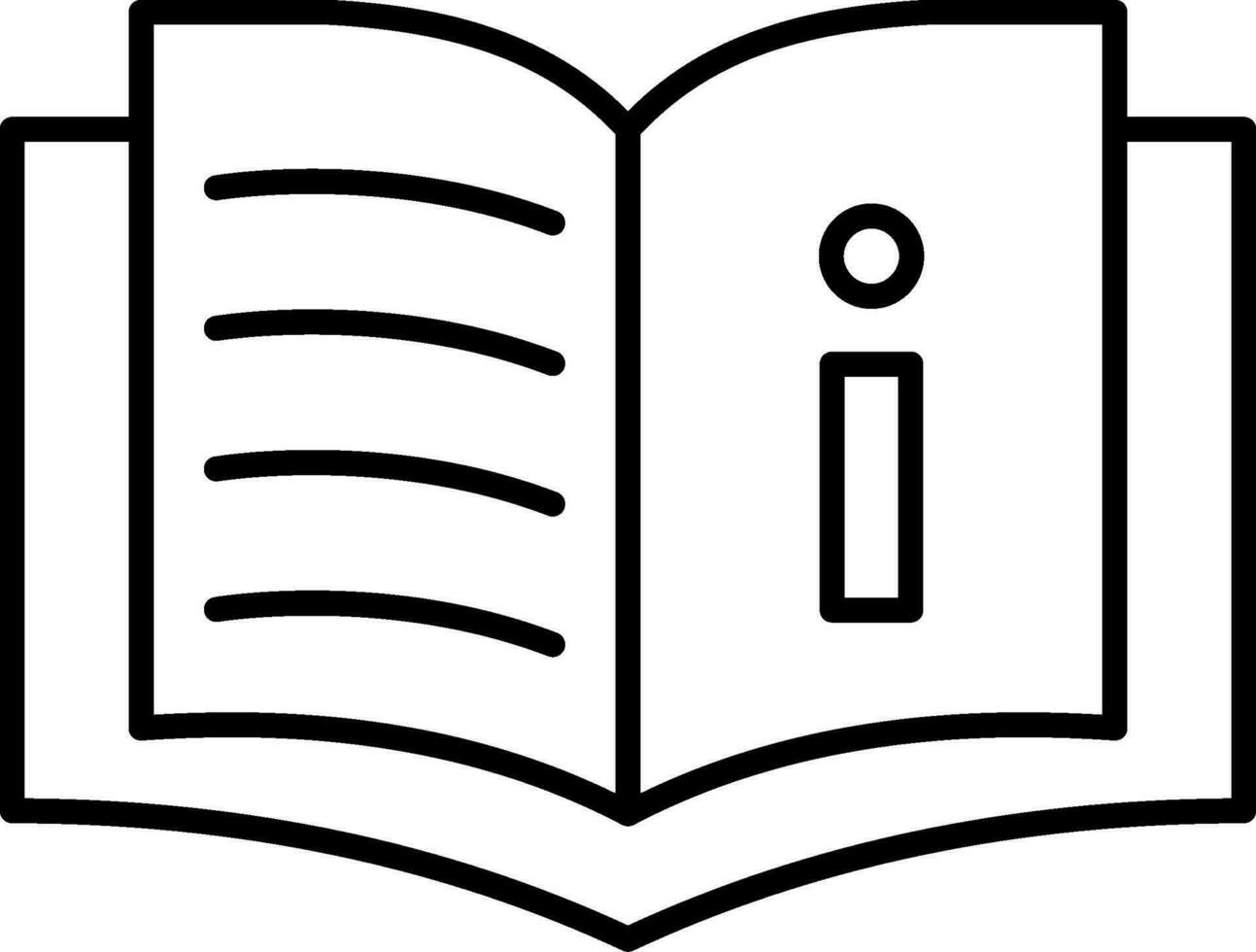 Book Line Icon vector