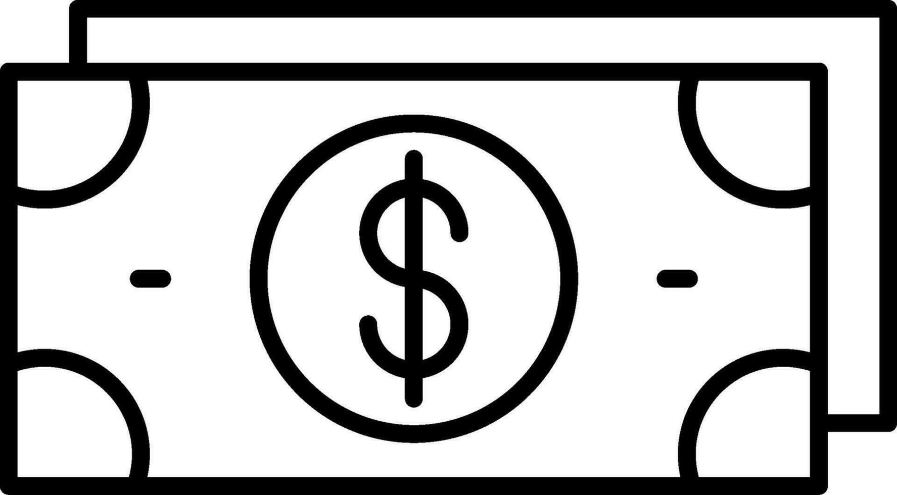 Money Line Icon vector