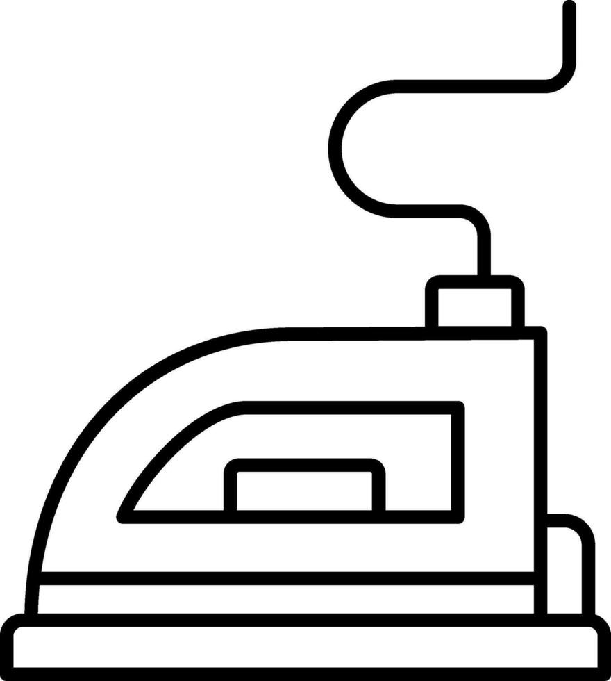 Iron Line Icon vector