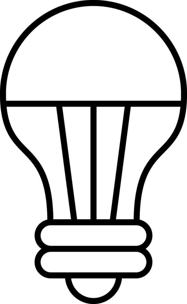 Led Light Line Icon vector