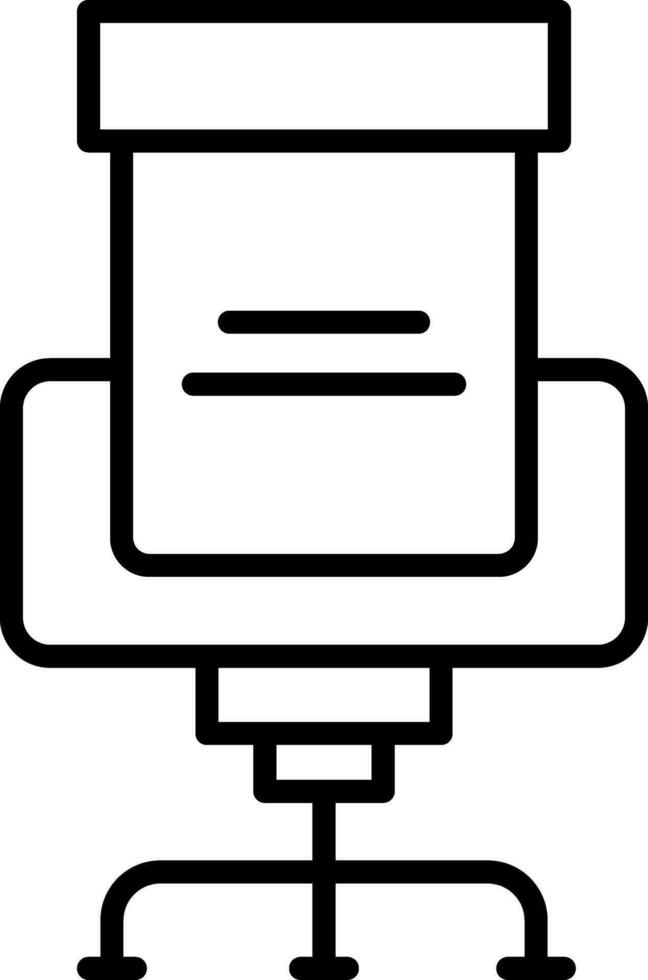 Seat Line Icon vector