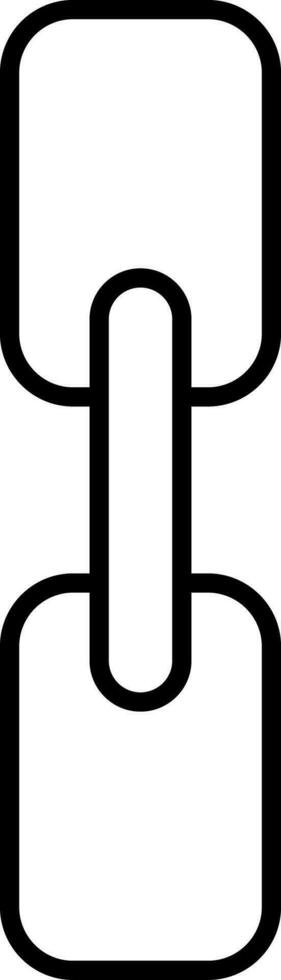 Chain Line Icon vector