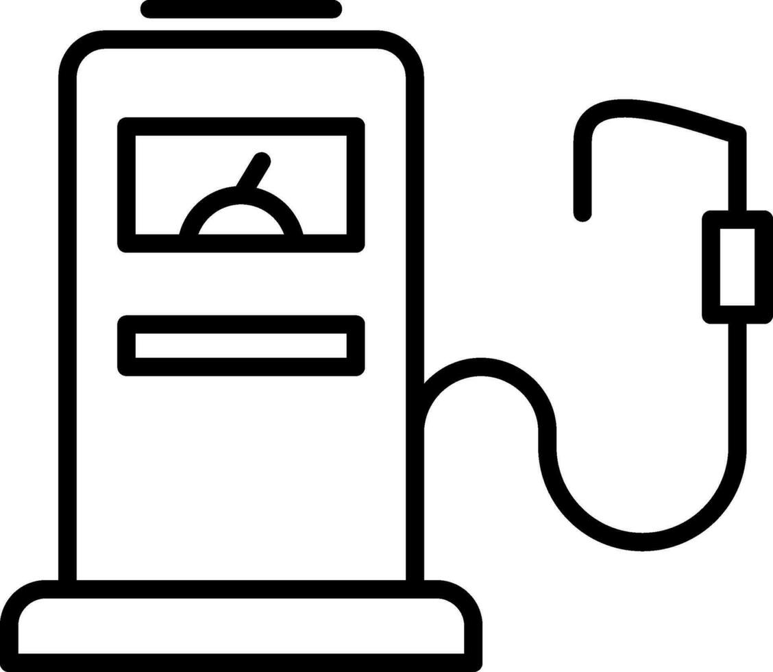 Gas Line Icon vector