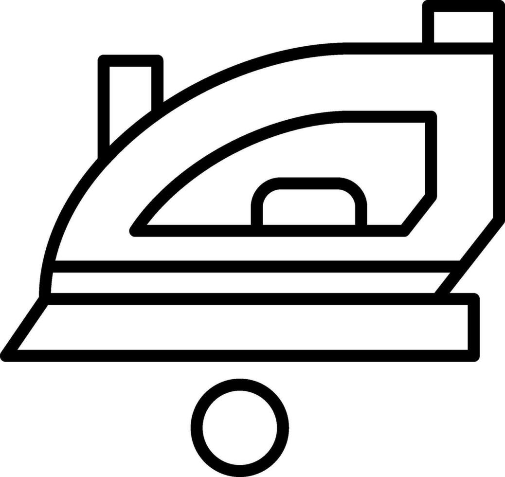 Iron Line Icon vector