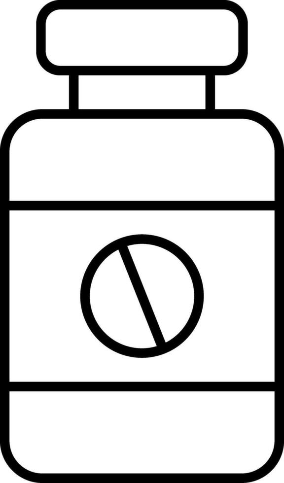 Iron Tablet Line Icon vector