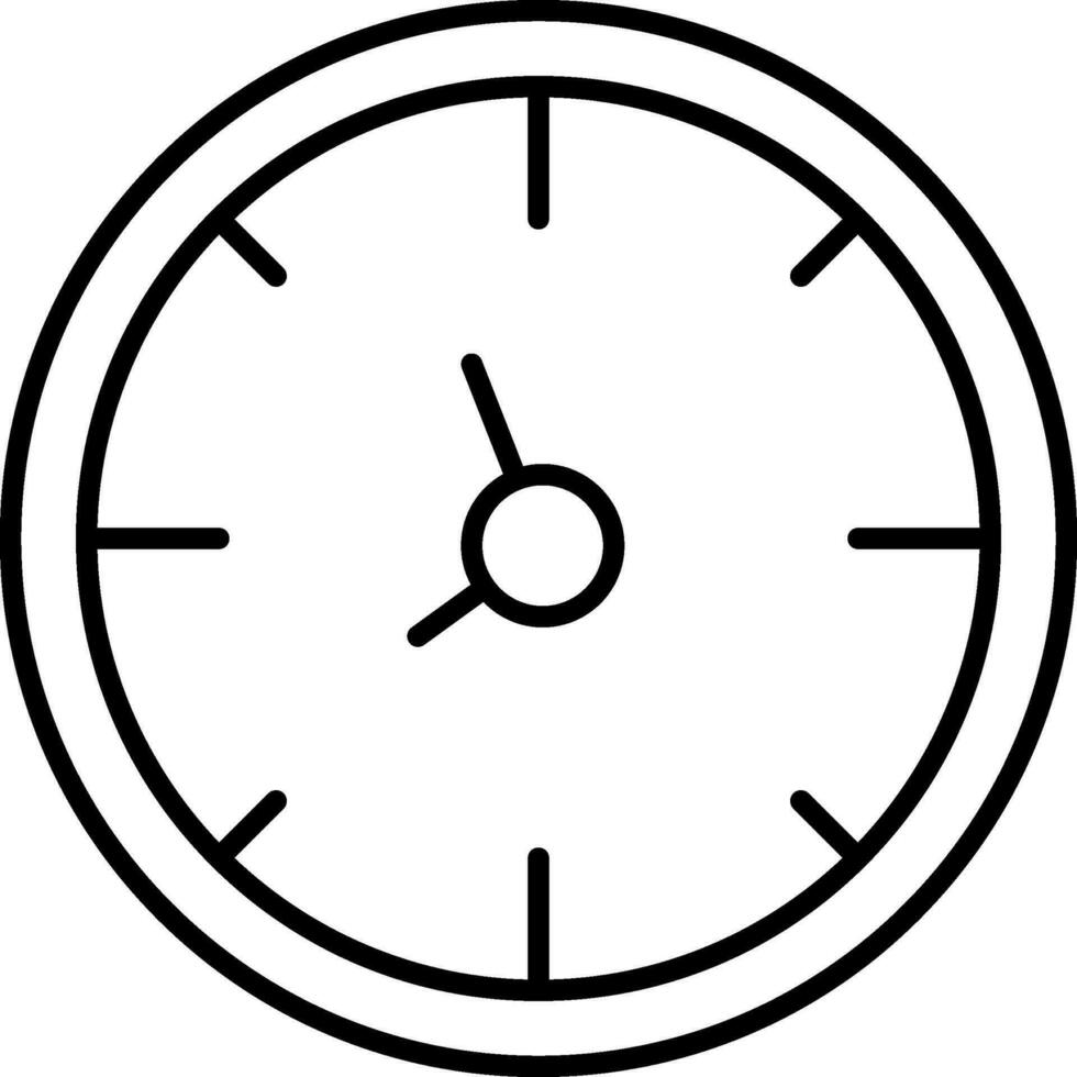 icono de línea de tiempo vector