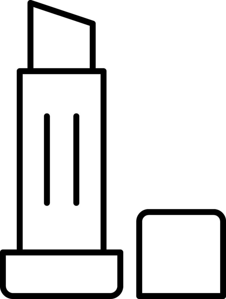 Lip Balm Line Icon vector