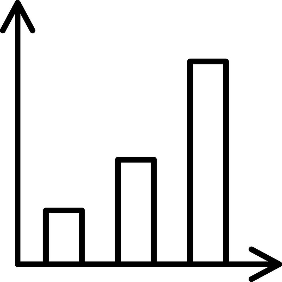 Growth Line Icon vector