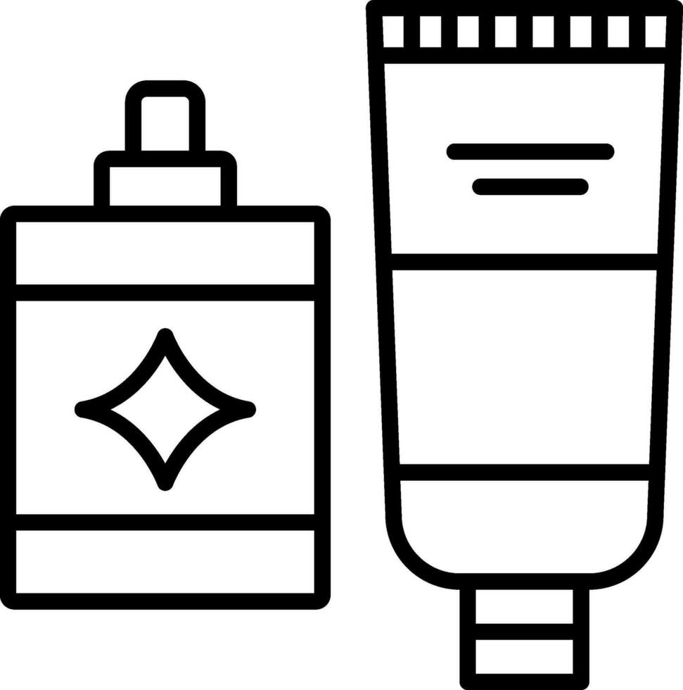 Hygiene Product Line Icon vector