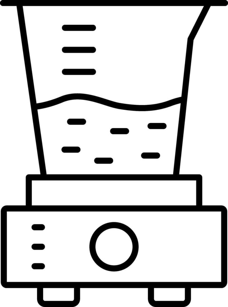 Juicer Line Icon vector