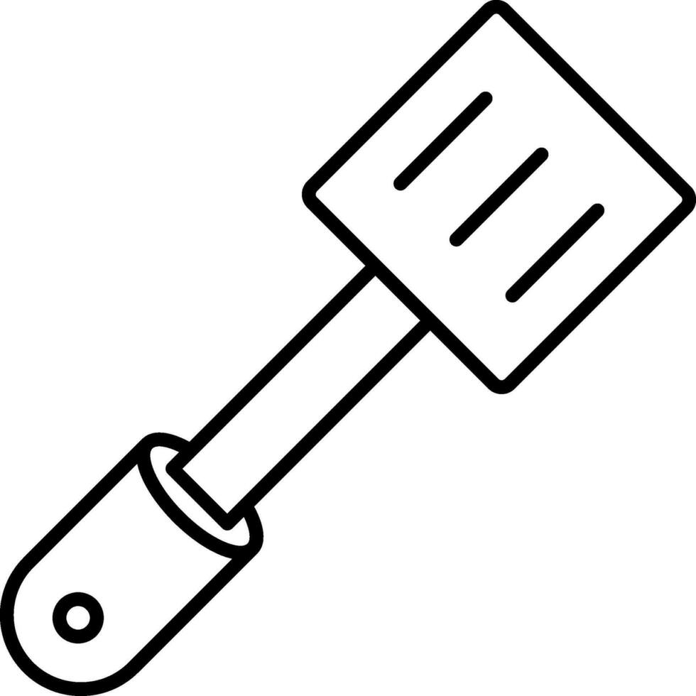 Turner Line Icon vector
