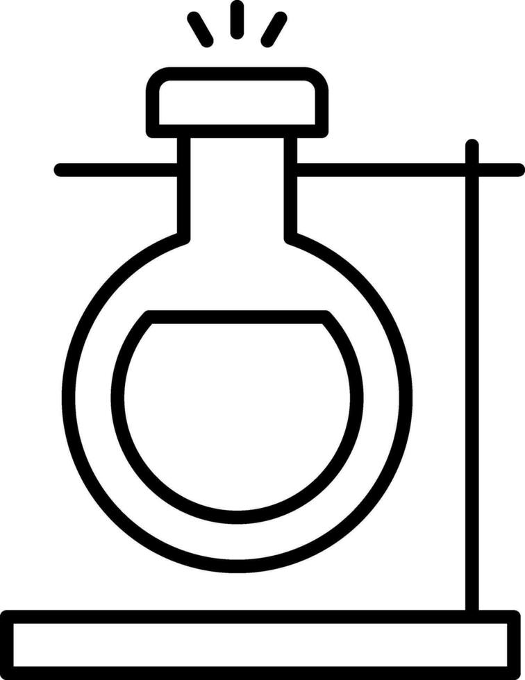 Lab Line Icon vector