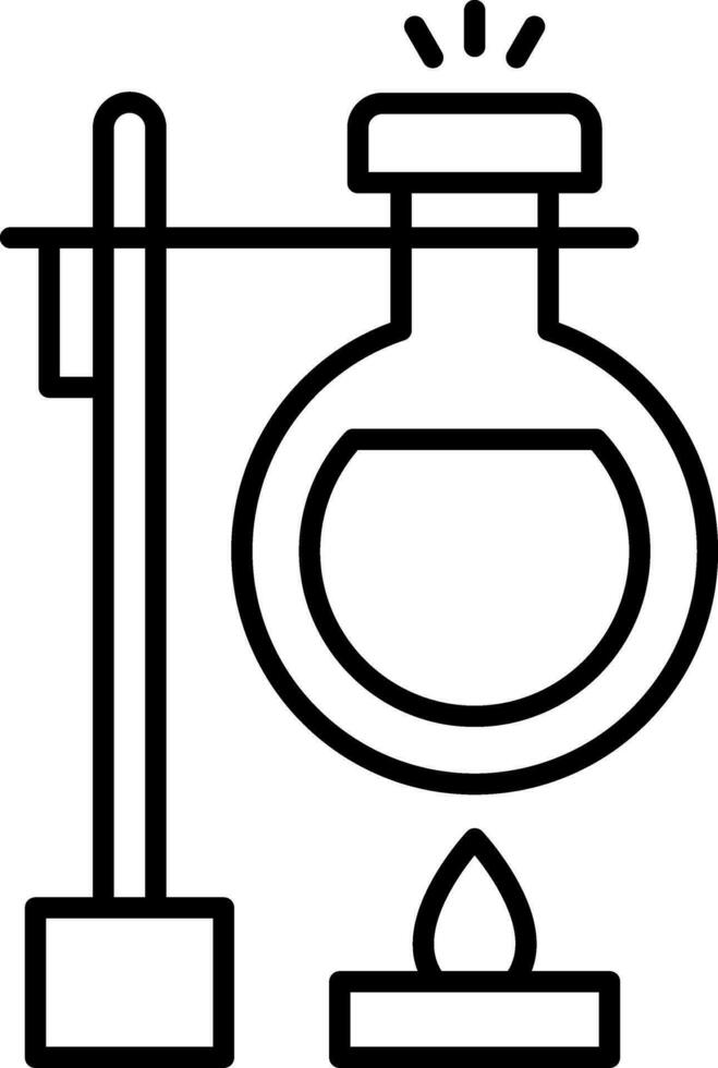 Volumetric Line Icon vector