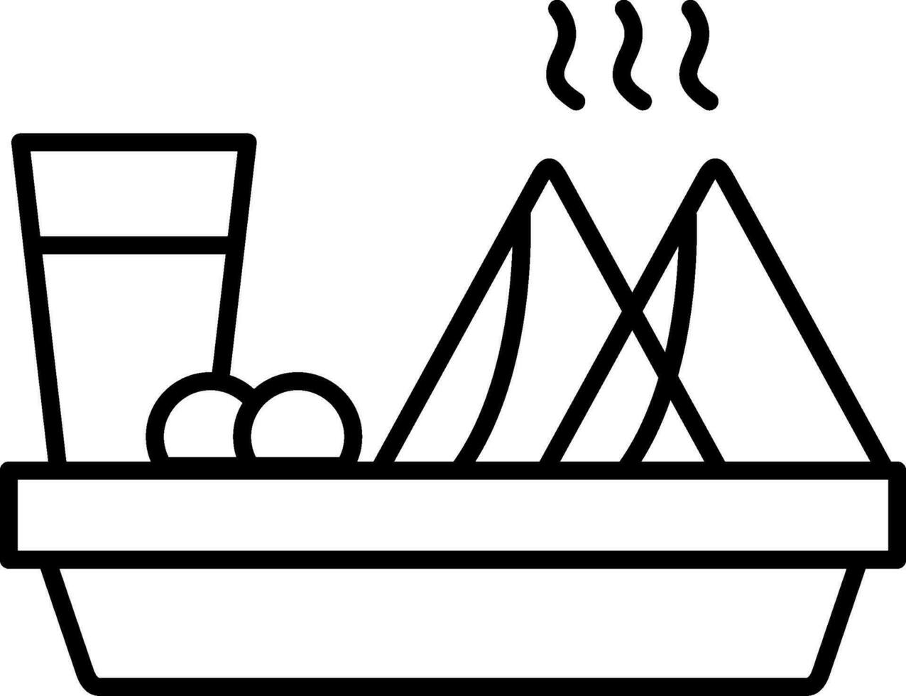 Sehri Line Icon vector