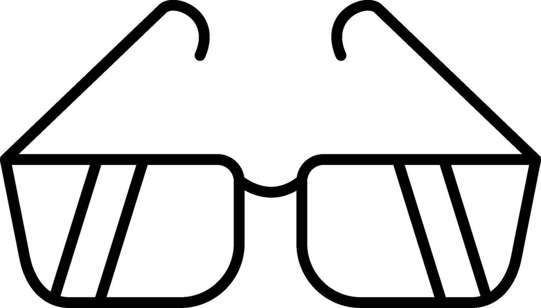 Sunglasses Line Icon vector