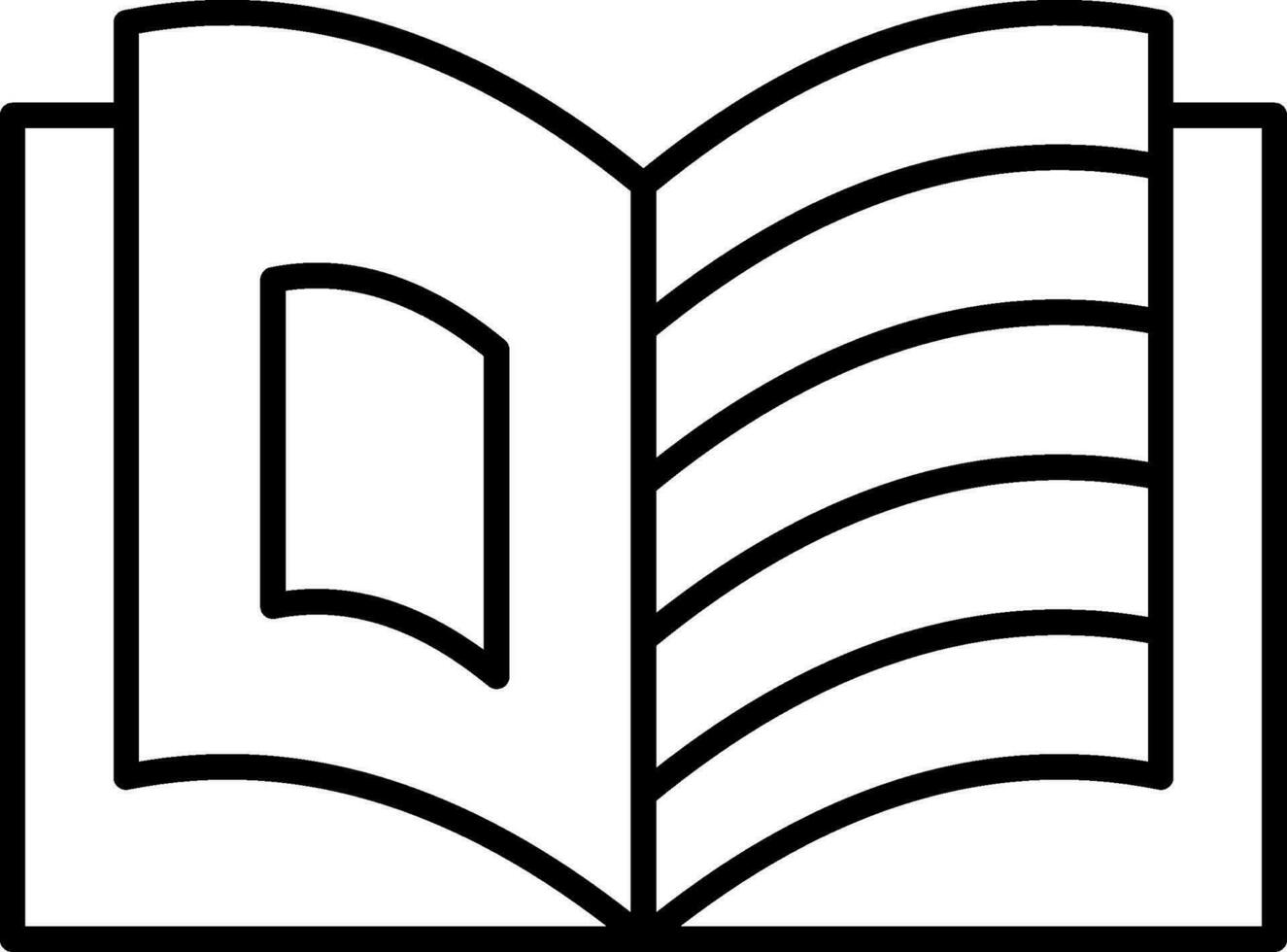 Storytelling Line Icon vector