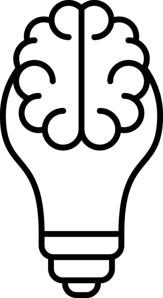 Business Intelligence Line Icon vector
