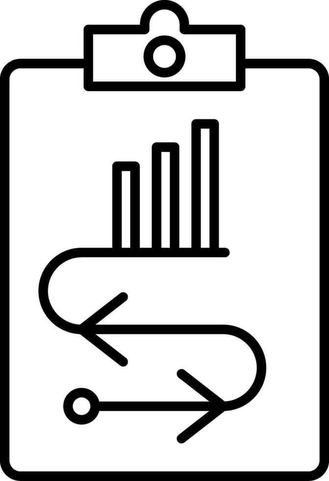 Marketing Strategy Line Icon vector