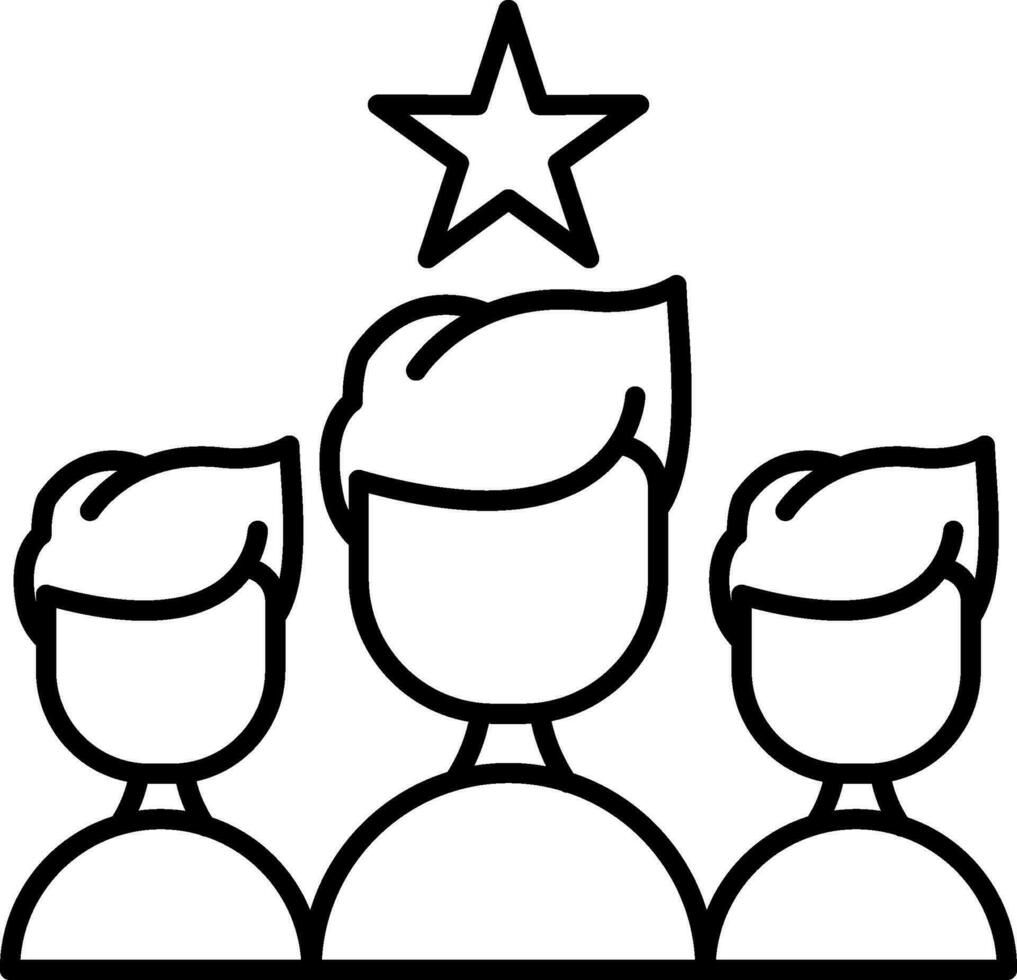Leader Line Icon vector