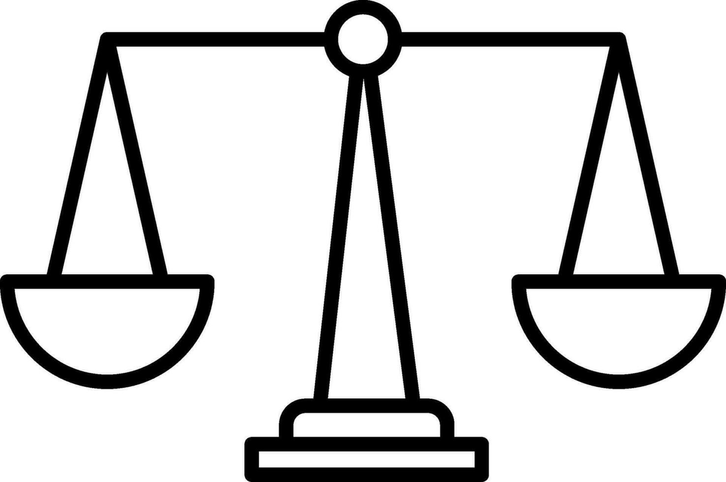 Corporate Laws Line Icon vector