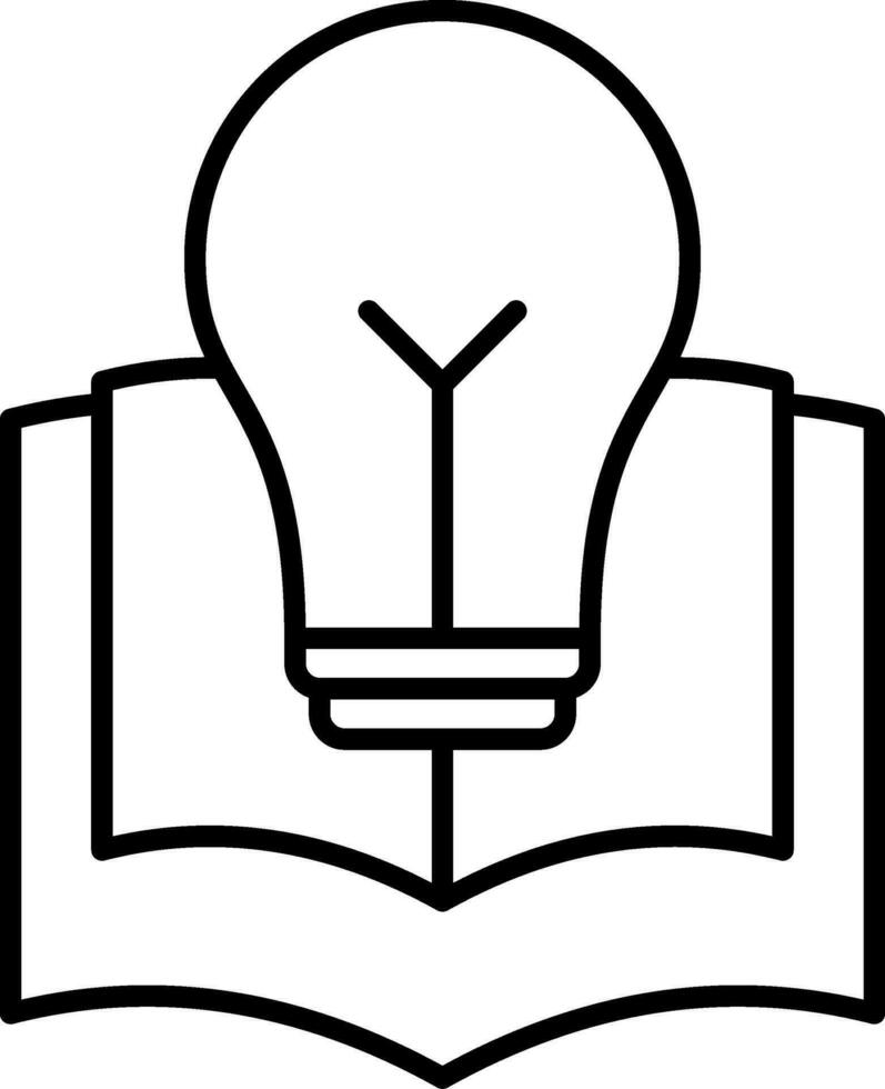 Knowledge Line Icon vector