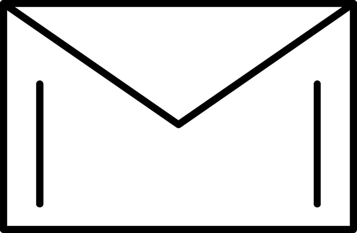 Mail Line Icon vector