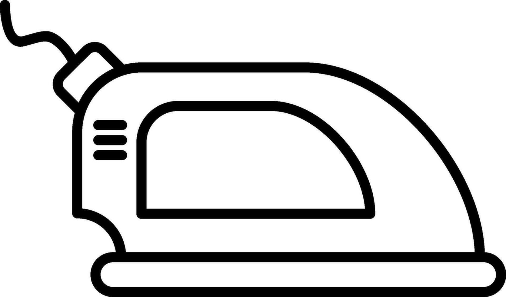 Iron Line Icon vector