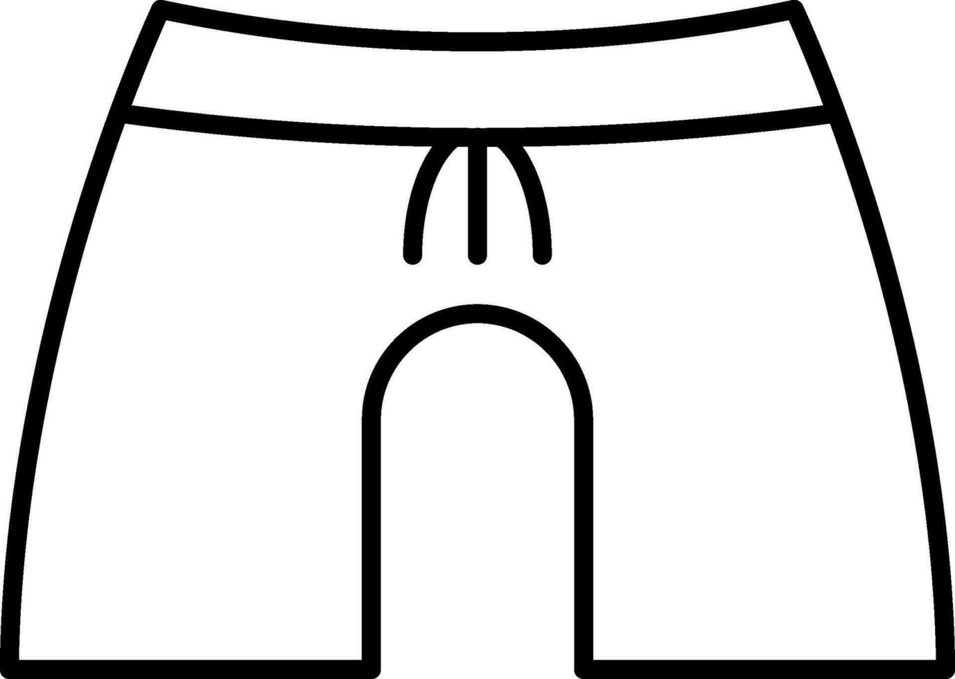 Boxer Line Icon vector