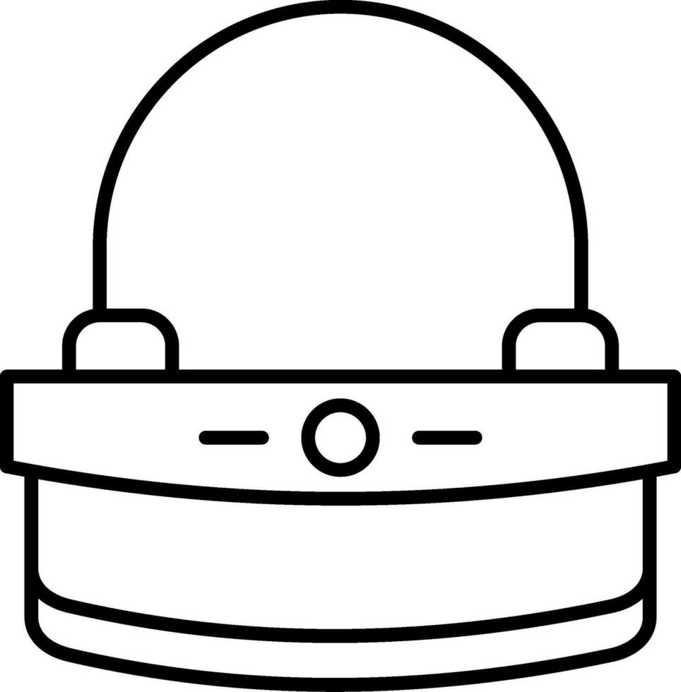 Clutch Line Icon vector