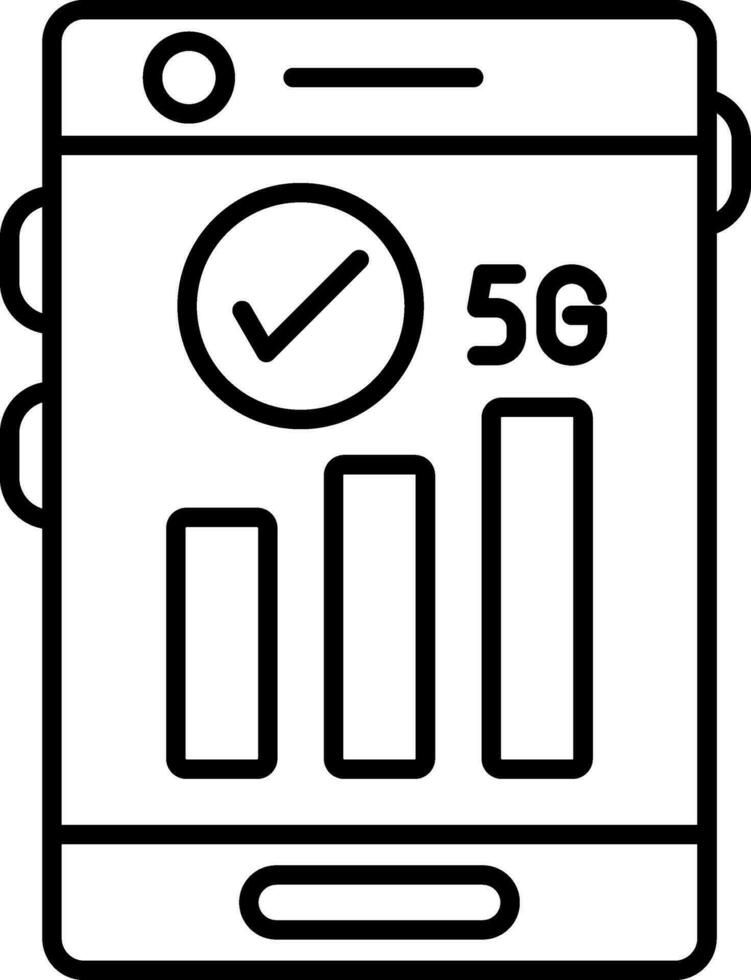 Good Signal Line Icon vector