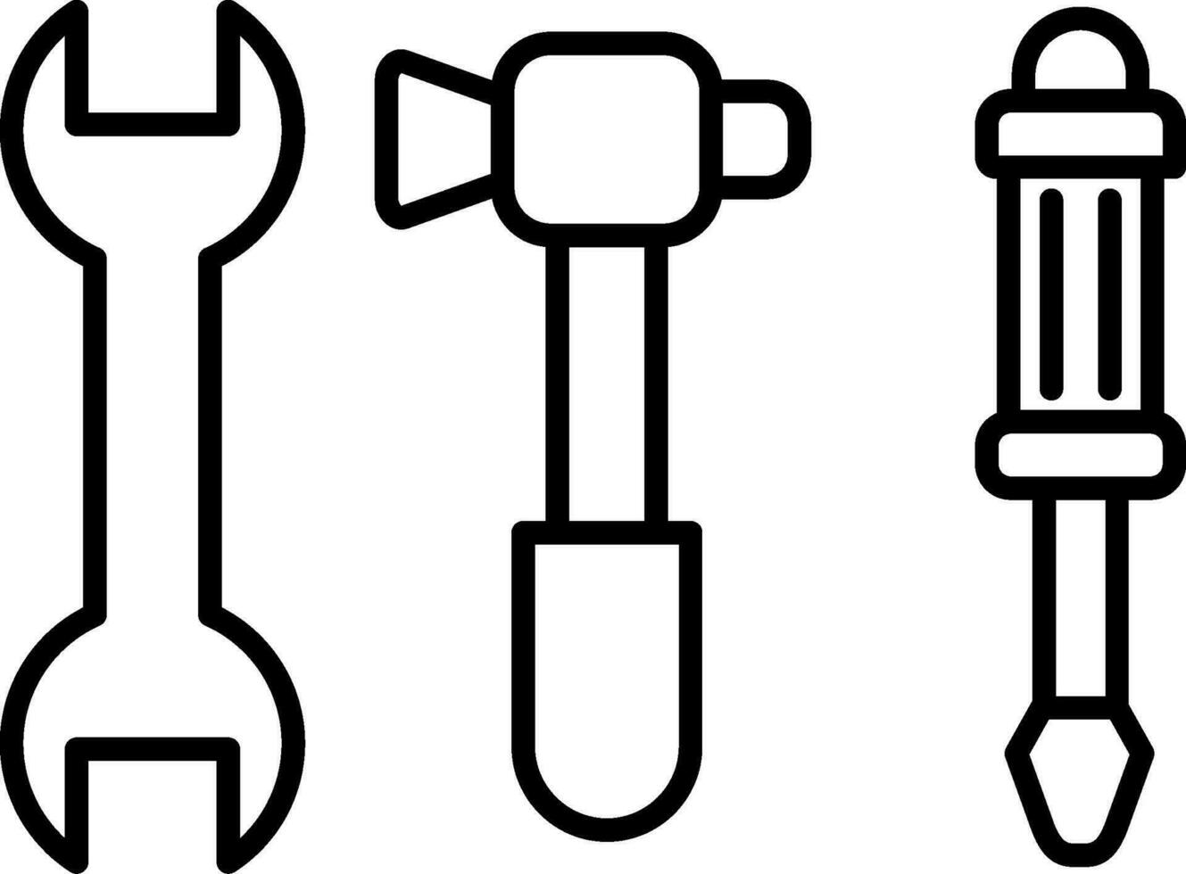 Tools Line Icon vector