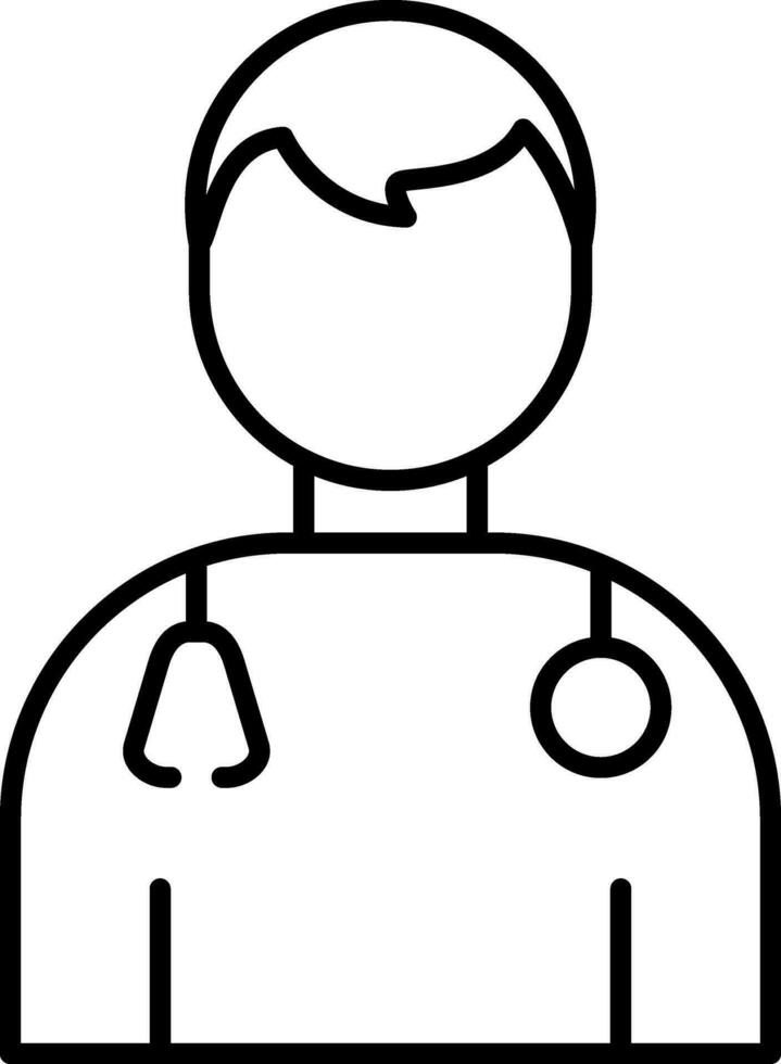 Doctor Line Icon vector