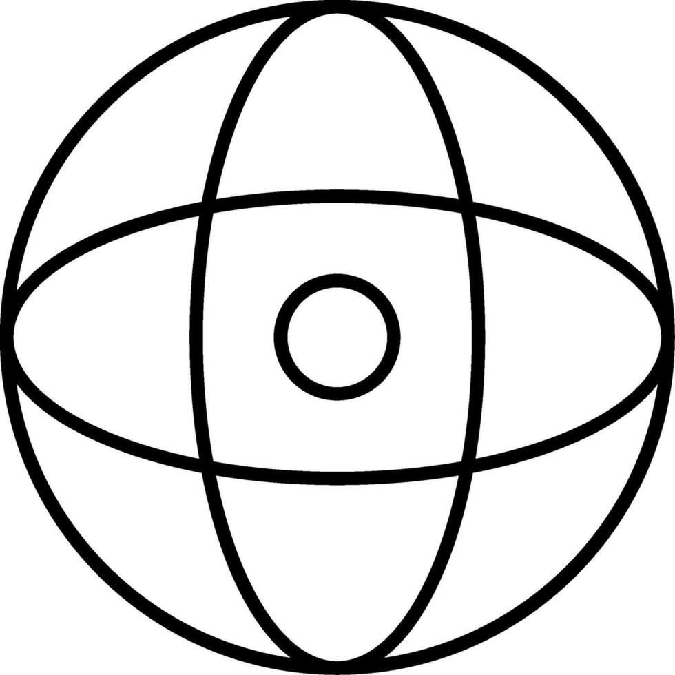 World Line Icon vector