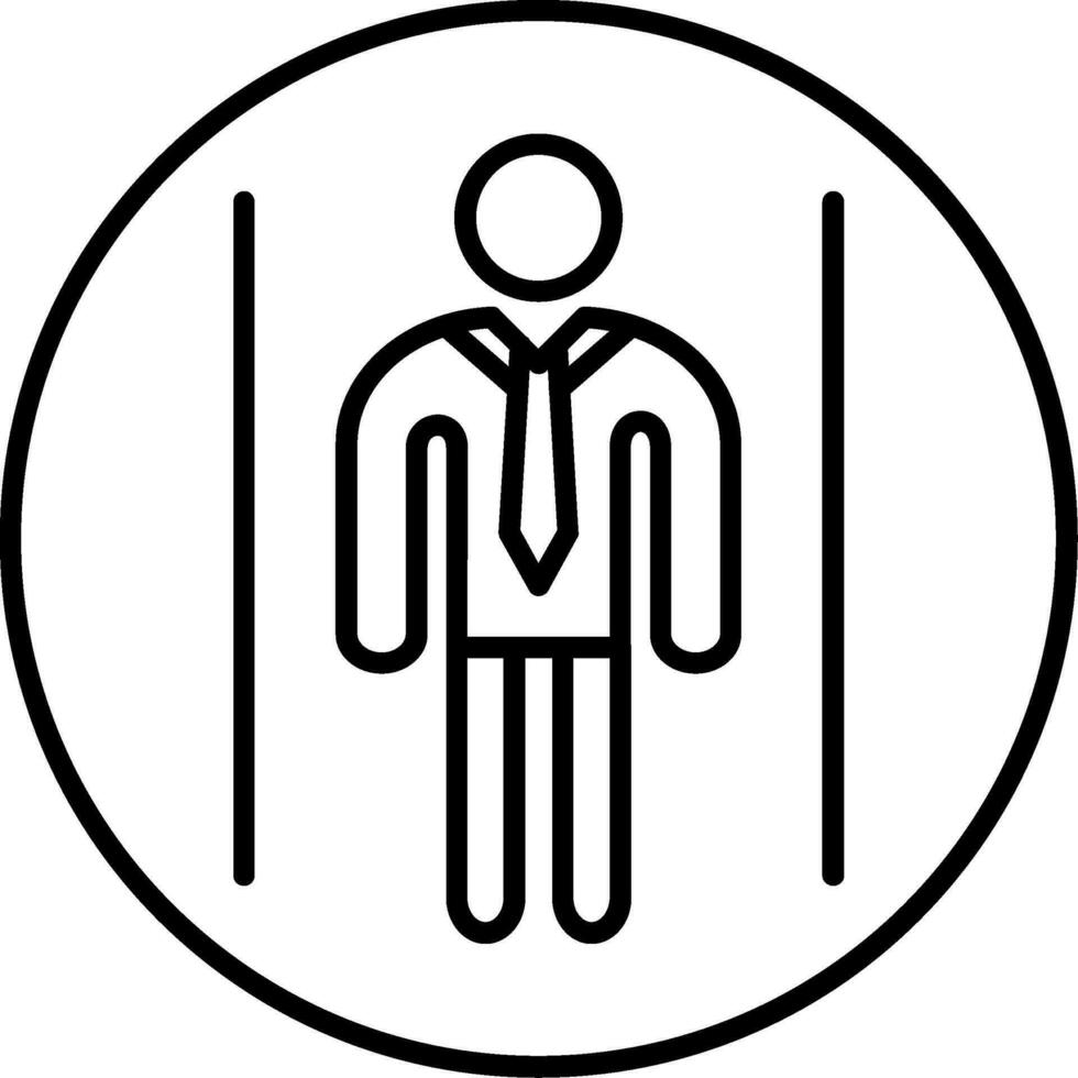 Business People Line Icon vector