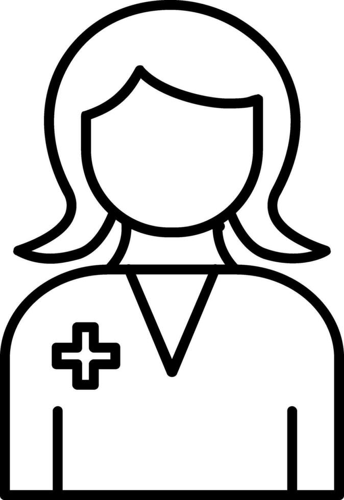 Doctor Line Icon vector