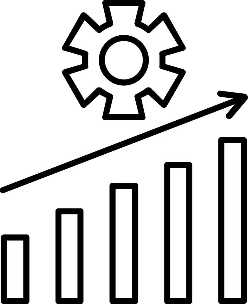 Management Line Icon vector