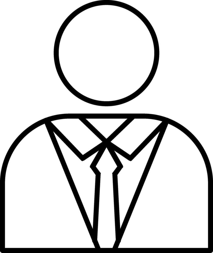 Student Line Icon vector