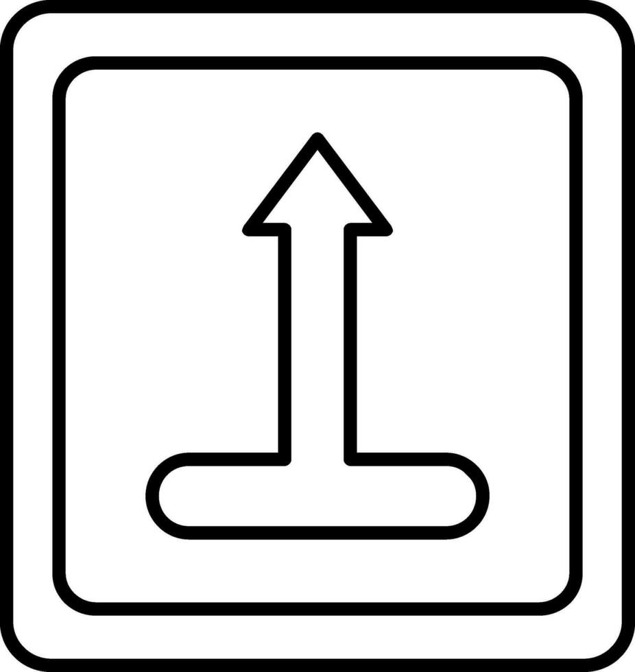 Merge Line Icon vector