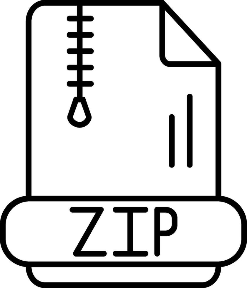 Zip Line Icon vector