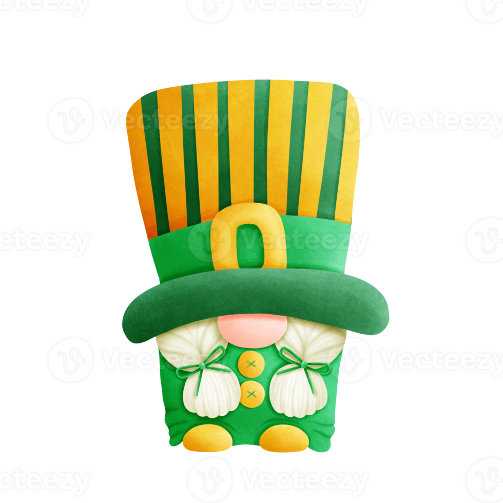 St. Patrick's Day Gnome, St. Patrick's Day Clip Art, St. Patrick's Day Decorative Illustration, St. Patrick's Day Graphics png