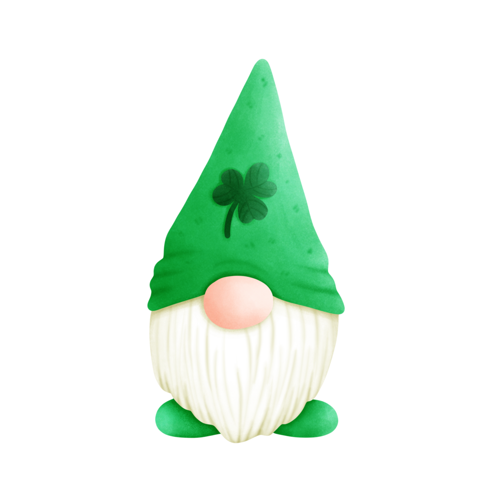 St. Patrick's Day Gnome, St. Patrick's Day Clip Art, St. Patrick's Day Decorative Illustration, St. Patrick's Day Graphics png