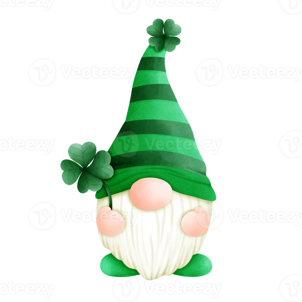 St. Patrick's Day Gnome, St. Patrick's Day Clip Art, St. Patrick's Day Decorative Illustration, St. Patrick's Day Graphics png