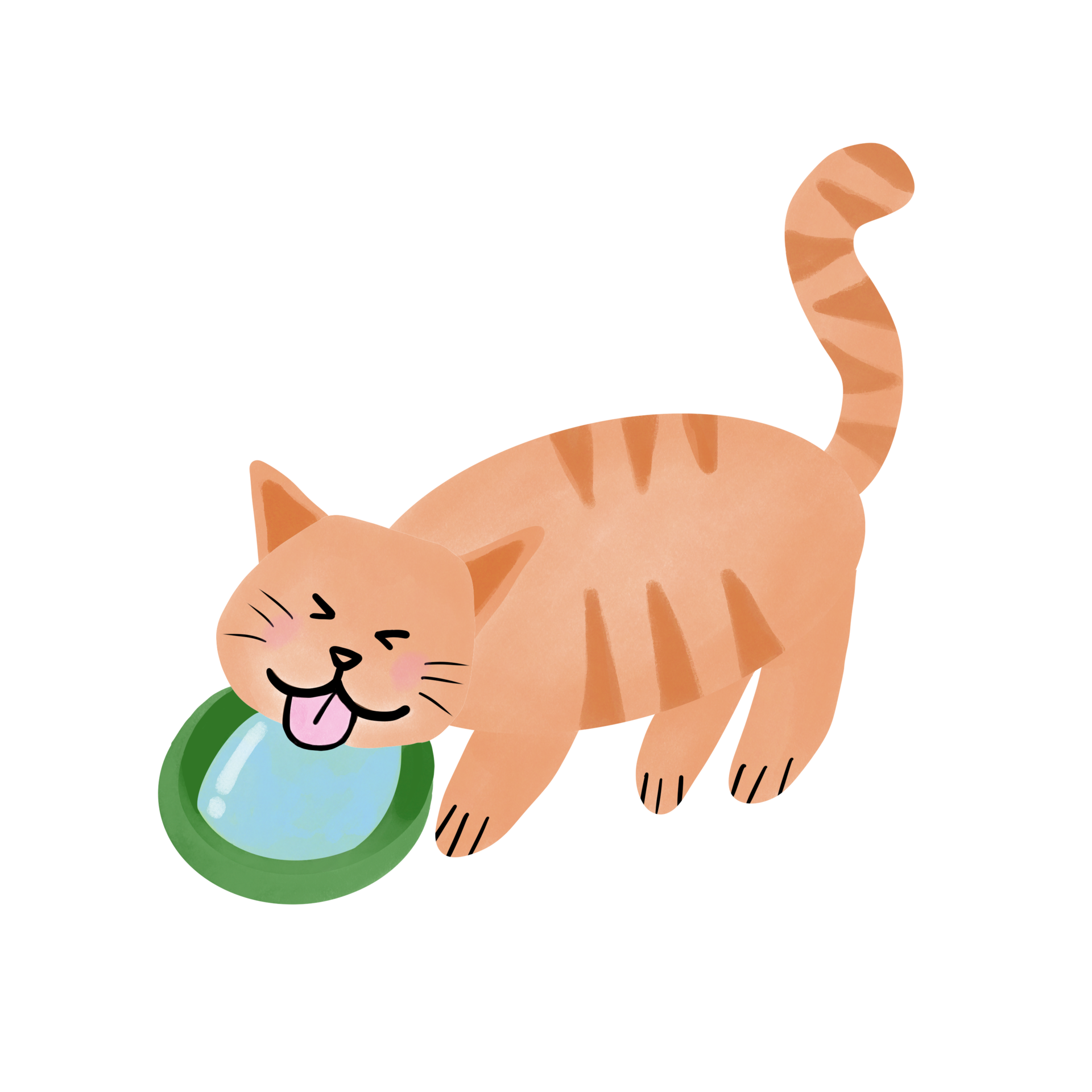 Orange Cat Lover 36619259 PNG orange-cat-lover-36619259-png