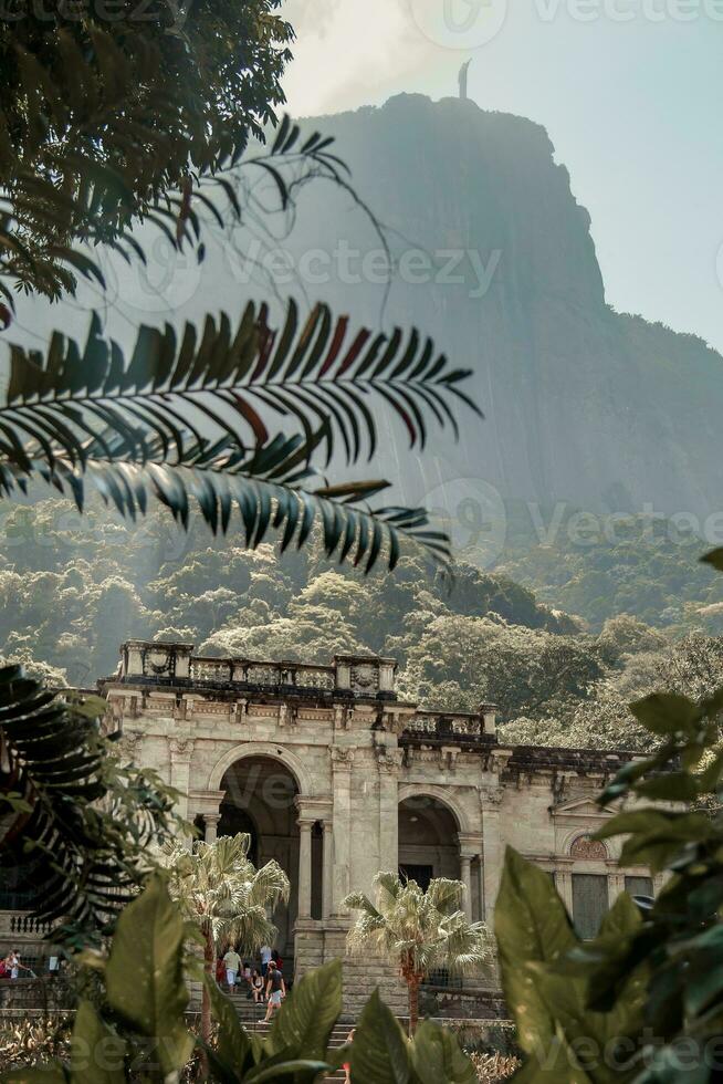 The Temple of Heaven in Khao Sok National Park, Thailand. photo